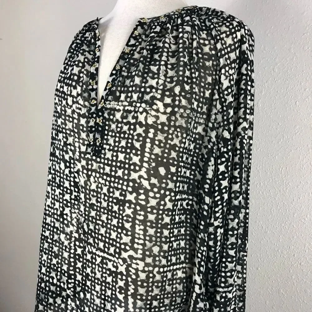 Michael Kors Blouse Top Size M